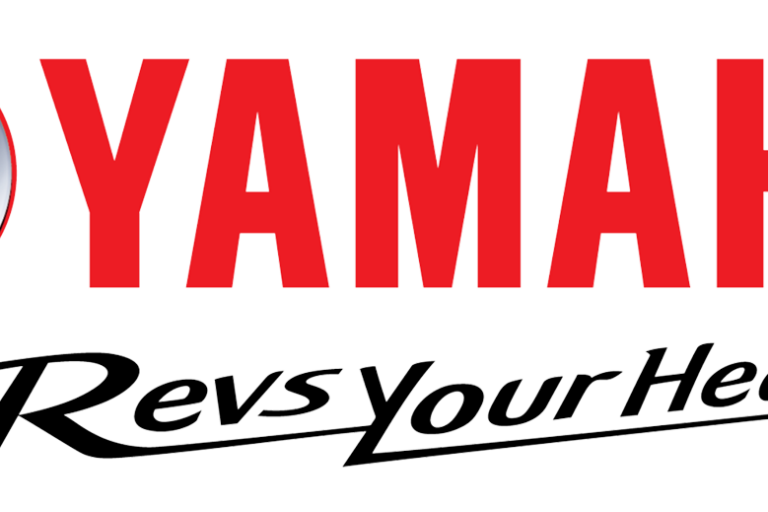 Red Yamaha logo with text “Yamaha. Revs Your Heart.”