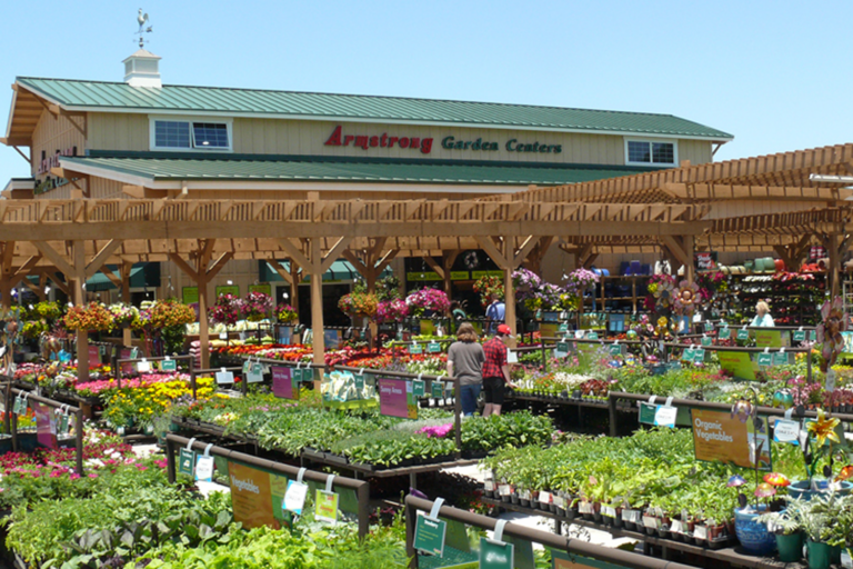 Outdoor view of an Armstrong Garden Center